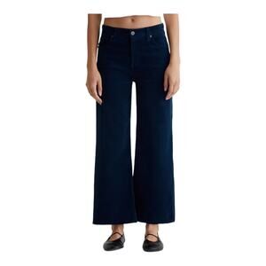 AG Adriano Goldschmied jeans Saige corduory high rise wide leg crop size 31